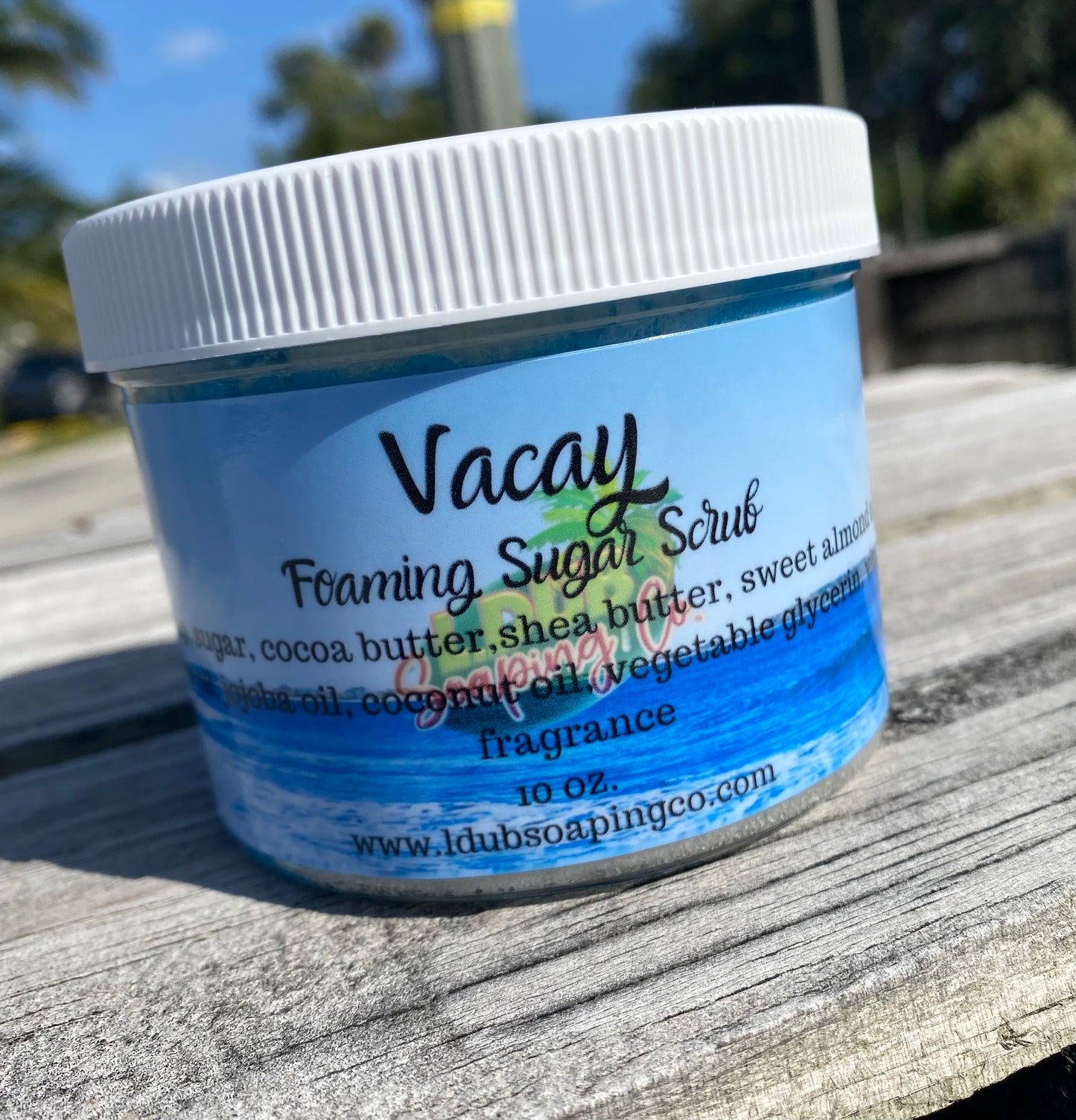 Vacay Foaming Sugar Scrub