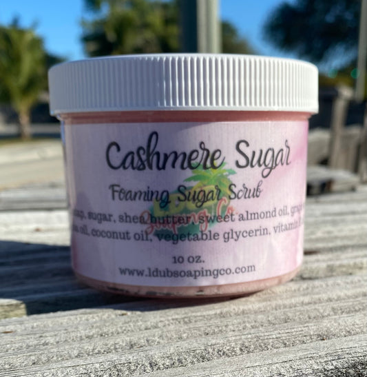 Cashmere Sugar Foaming Sugar Scrub