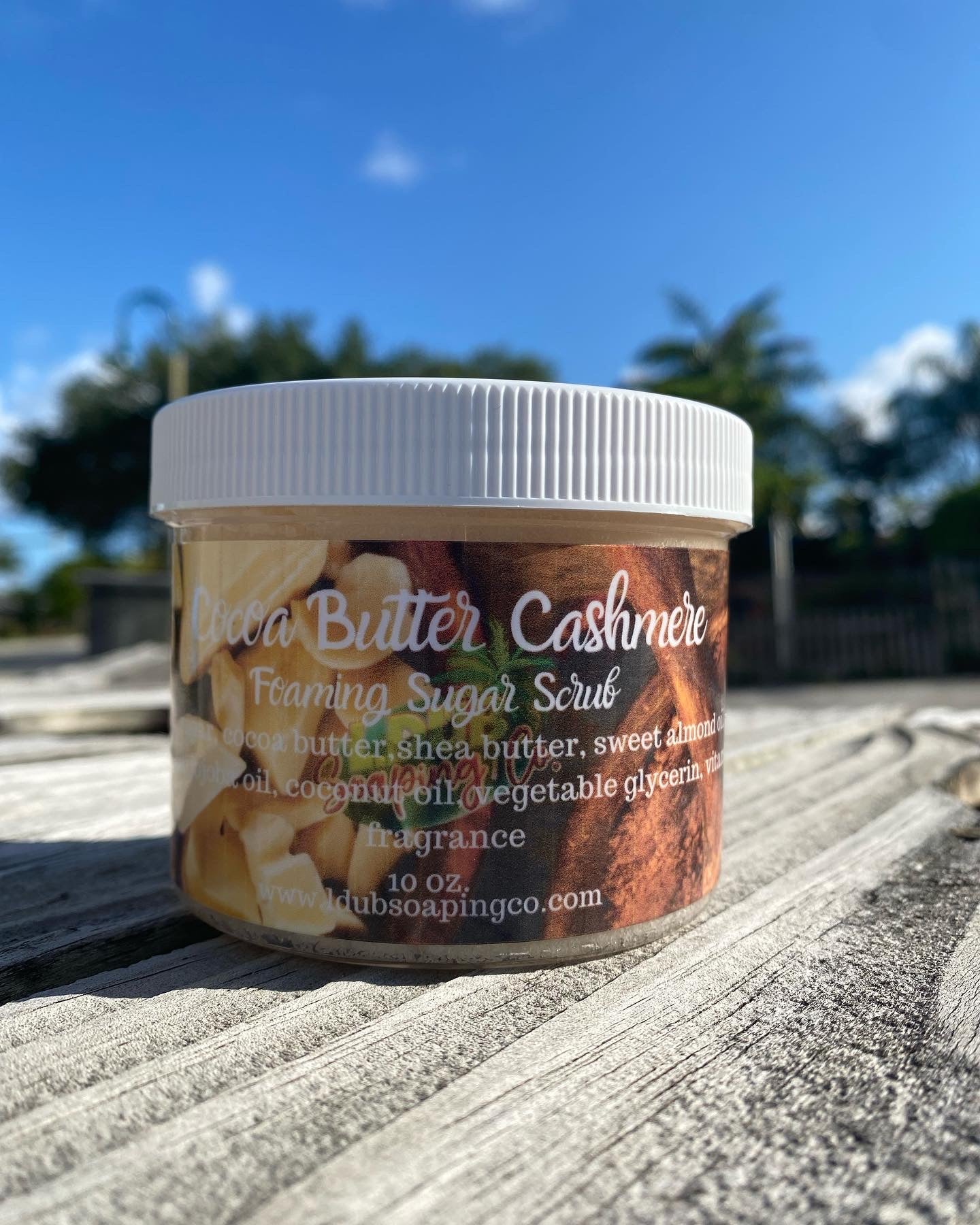 Cocoa Butter Cashmere Foaming Sugar Scrub